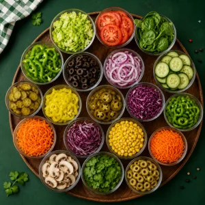 Toppings & Veggies — Subway menu category